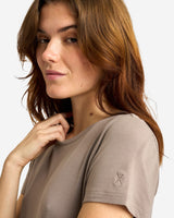 JBS of Denmark Bamboo Blend Basic Tee - Taupe