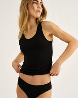 JBS of Denmark Top Wide Straps - Black