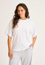 JBS og Denmark Basic Oversize Tee - White