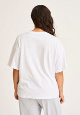 JBS og Denmark Basic Oversize Tee - White