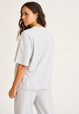 JBS og Denmark Basic Oversize Tee - Grey