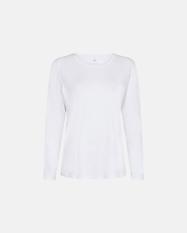 JBS of Denmark Bamboo tee LS - White