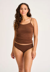 JBS of Denmark Top Narrow Strap - Brown