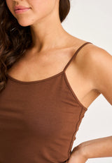 JBS of Denmark Top Narrow Strap - Brown