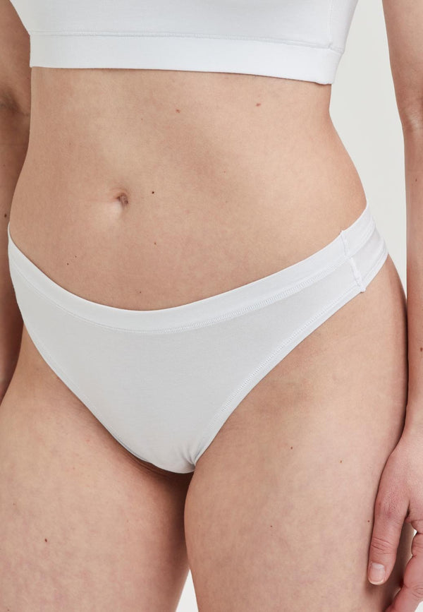 JBS of Denmark string bamboo - White