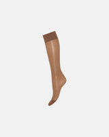Decoy 2 pack Knee High Silklook 20 Denier - Caramel