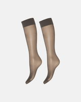 Decoy 2 pack Knee High Silklook 20 Denier - Brown