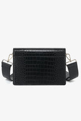 Noella Gigi Bag -  Black Croc