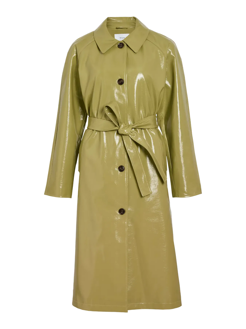 Vila Aria L/S Coated Jacket