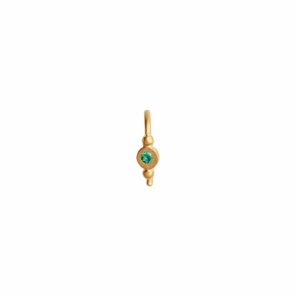 Stine a Petit Bon-bon Green Zircon Earring