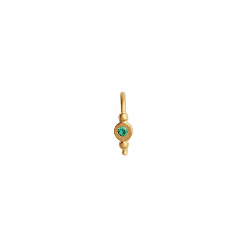 Stine a Petit Bon-bon Green Zircon Earring