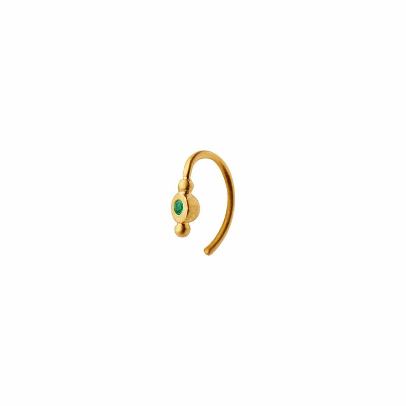 Stine a Petit Bon-bon Green Zircon Earring