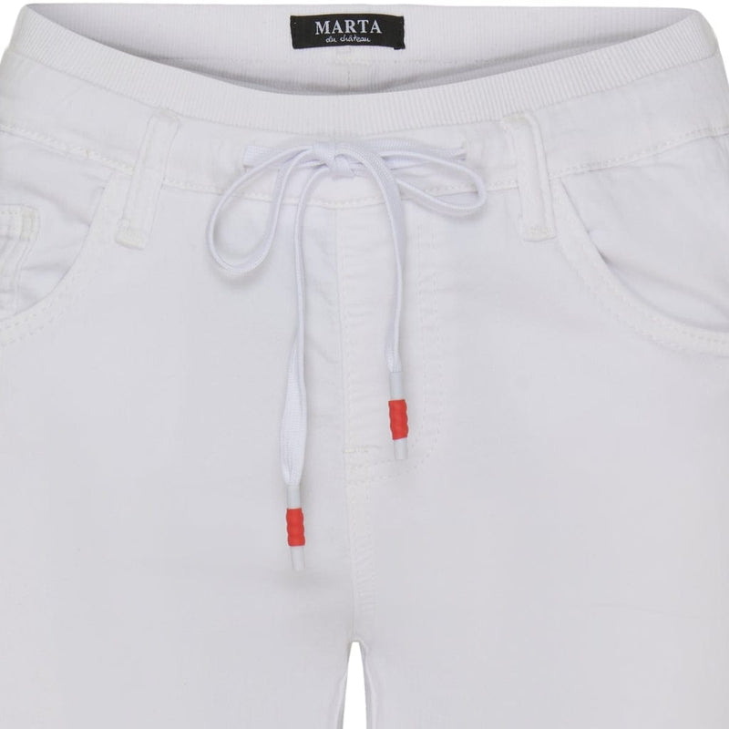 Marta Emma Jeans - White