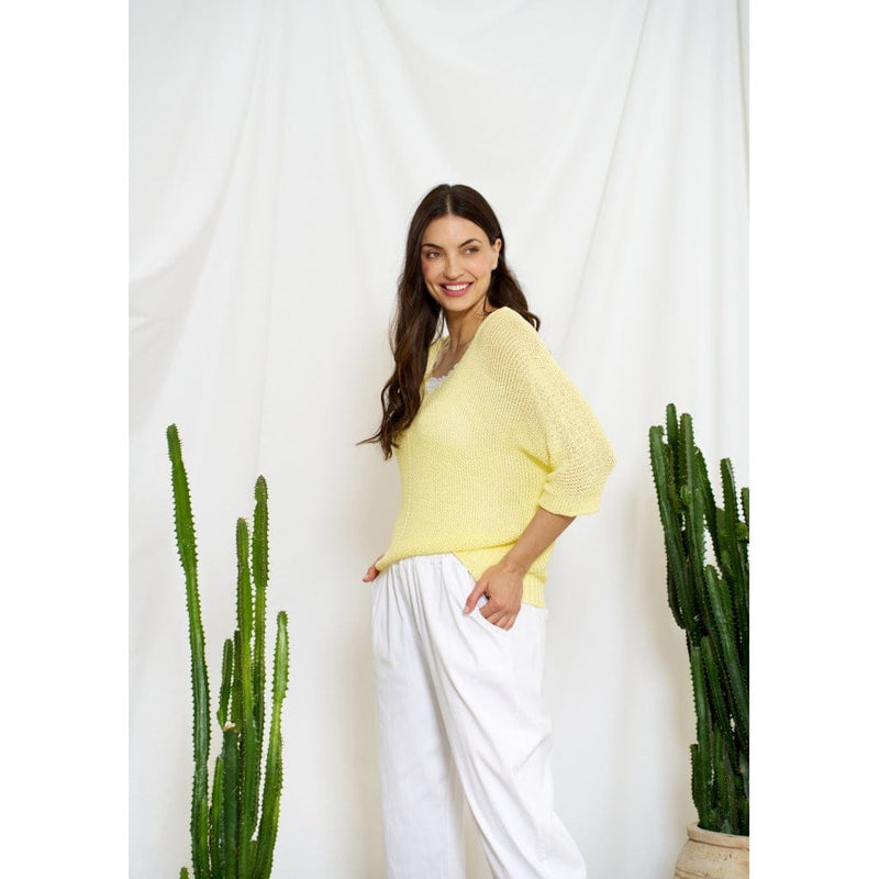 Marta Betina Knit 7010 - Light Yellow