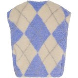 Marta Pam Vest - Beige/Blue