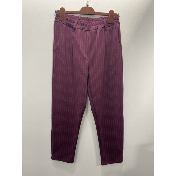 Marta Emerald Pants - Bordeaux