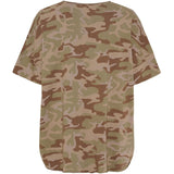 Marta Harper Tee - Green Camo