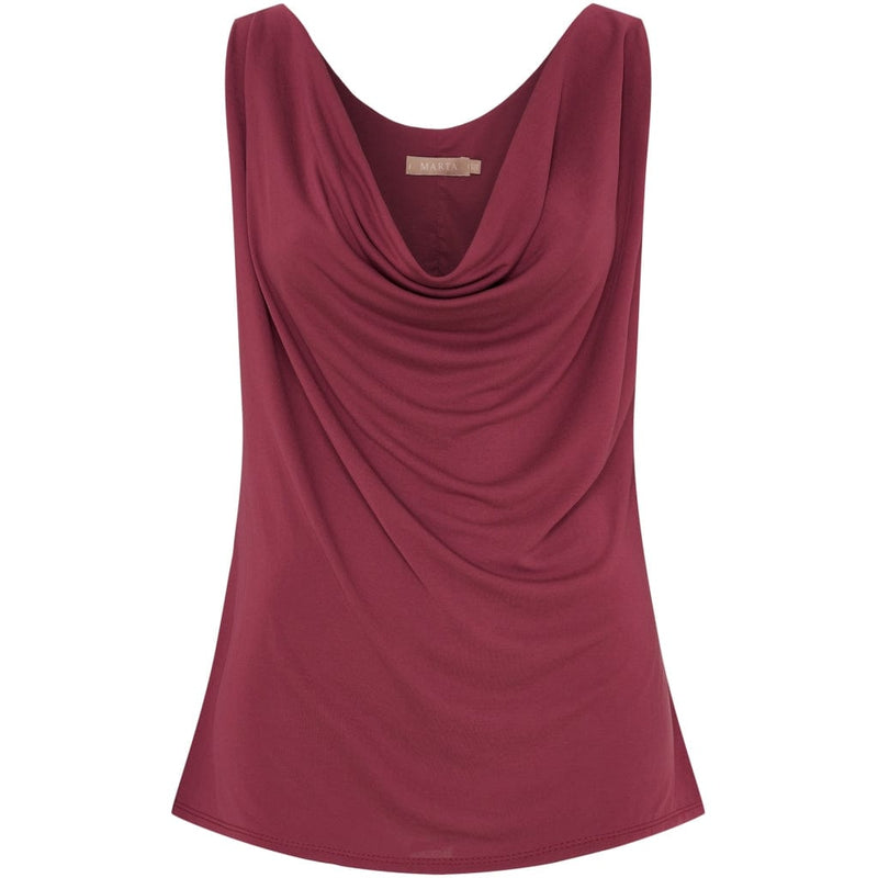 Marta Veronika Top - Bordeaux