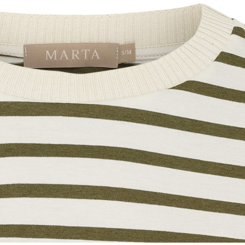 Marta Brooklyn Tee - Beige/Military