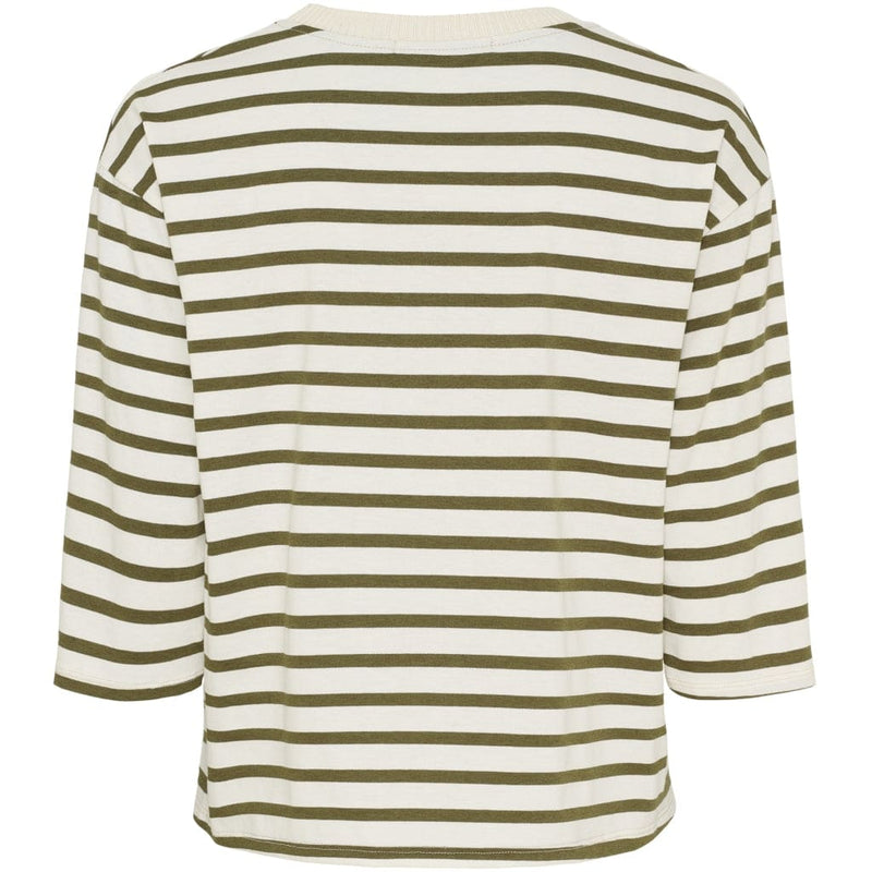 Marta Brooklyn Tee - Beige/Military