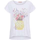 Marta Marie tee - Yellow
