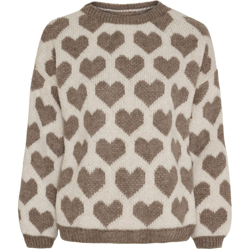 Marta Cara Knit - Dark Fango