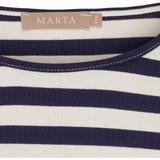 Marta Begonia LS Tee - Navy