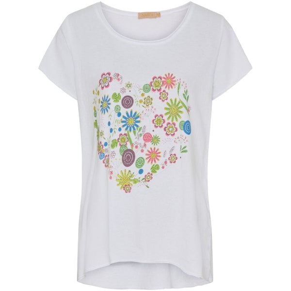 Marta Marie T-shirt - Flower Hearts