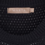 Marta Nayla Knit Top - Black