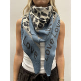 Marta Clio Scarf - Blue