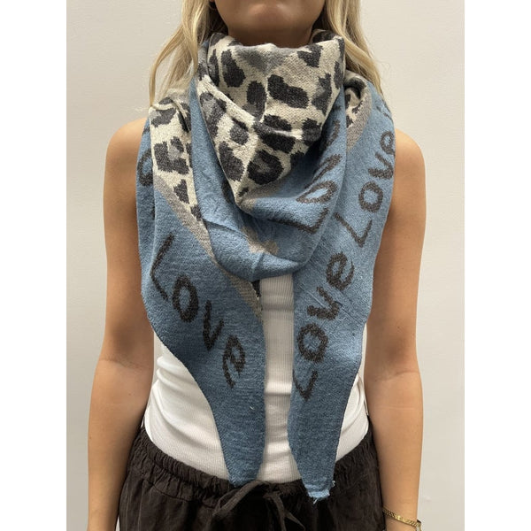 Marta Clio Scarf - Blue
