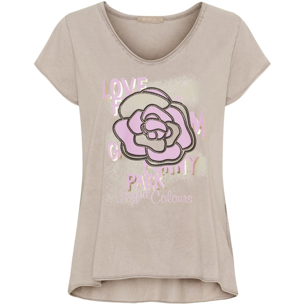 Marta Scarlett Tee - Fango