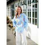 Marta Judika Shirt - Blue Stripe