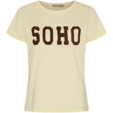 Marta Herdis tee - Yellow/Moro
