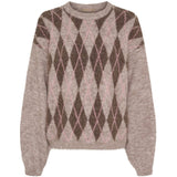 Marta Coro Knit - Rosa/Beige