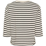 Marta Brooklyn Tee - Beige/Black