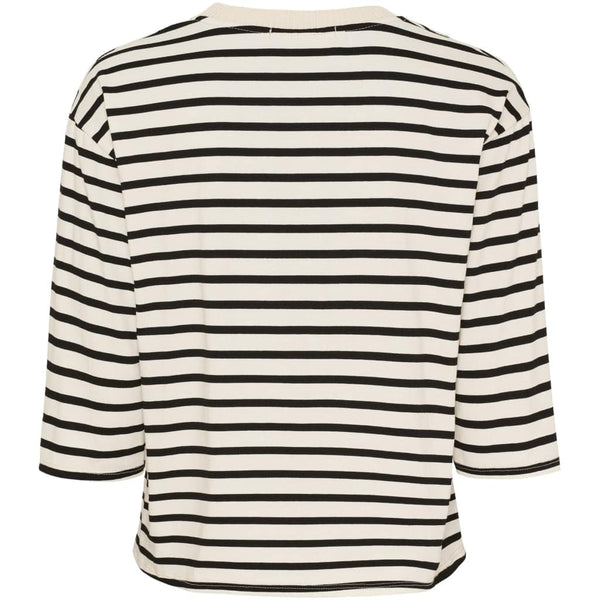 Marta Brooklyn Tee - Beige/Black