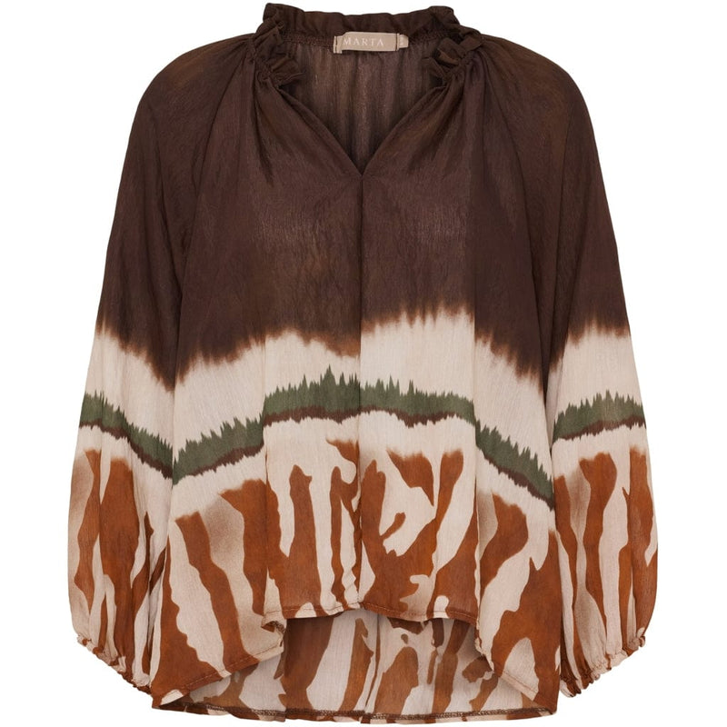 Marta Belladonna Shirt - Marrone