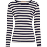 Marta Begonia LS Tee - Navy