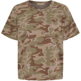 Marta Estrid Tee - green Camo