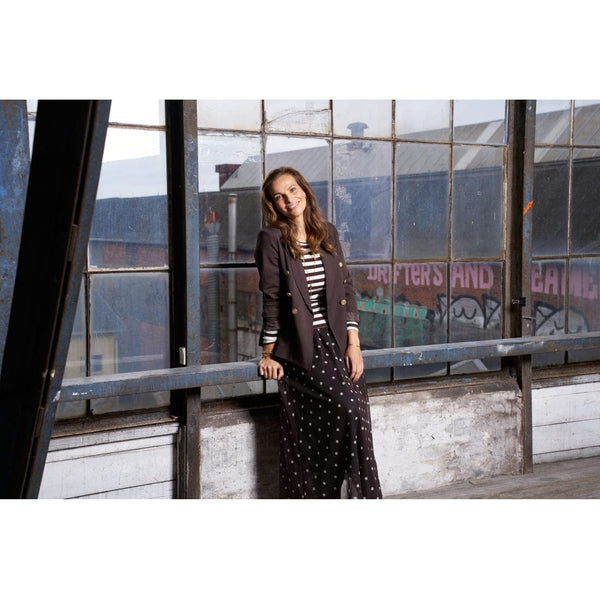 Marta Topaz Blazer - Mora