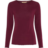 Marta Leonora T-shirt - Wine