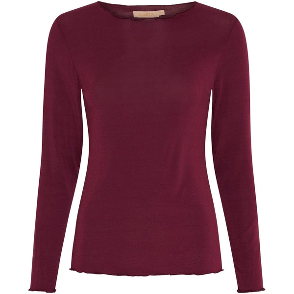 Marta Leonora T-shirt - Wine