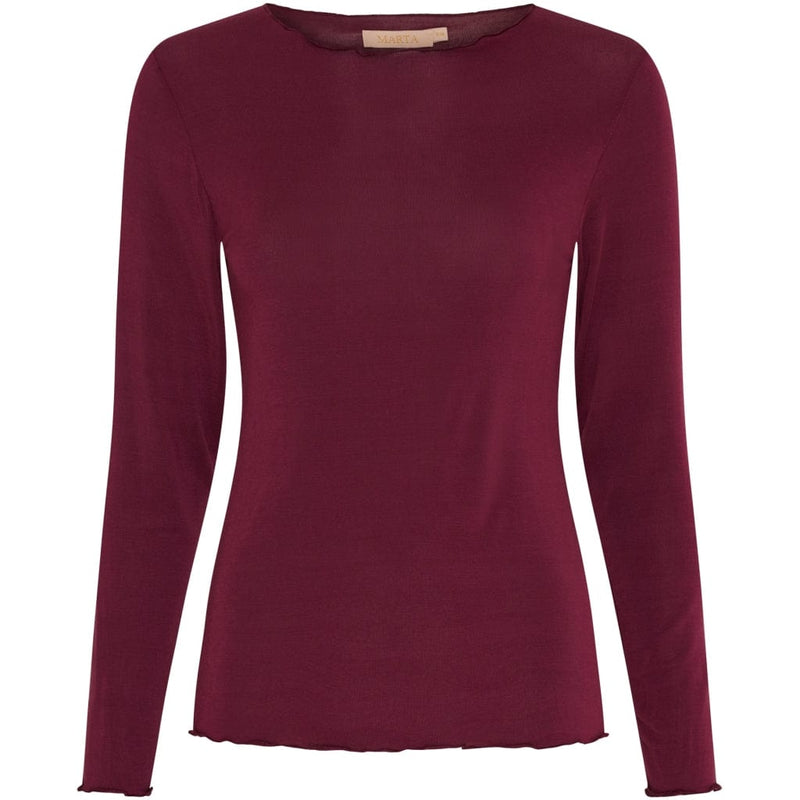 Marta Leonora T-shirt - Wine