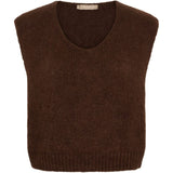 Marta Marlene Vest - Chocolate