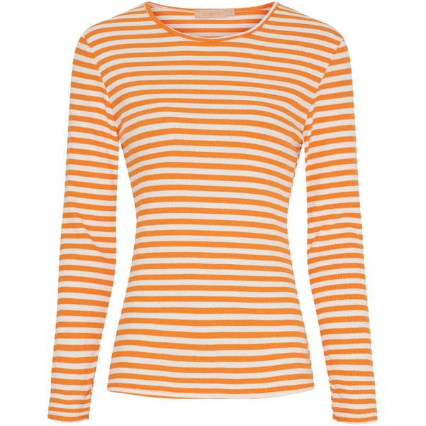 Marta Josiane LS Tee - Arancio/Greggio