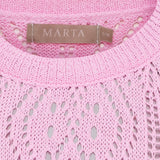 Marta Vina Knit - Rose