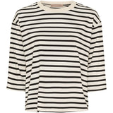 Marta Brooklyn Tee - Beige/Black