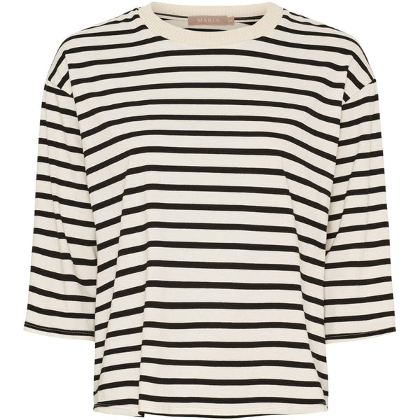 Marta Brooklyn Tee - Beige/Black