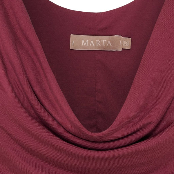 Marta Veronika Top - Bordeaux